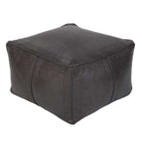 Luxurious Faux Leather Footstool / Seater